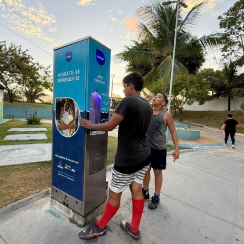 Alurb instala mais quatro estações de hidratação em Maceió
