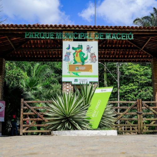 Parque Municipal de Maceió abre nesta quinta, no sábado e no domingo, fechando na Sexta-feira Santa
