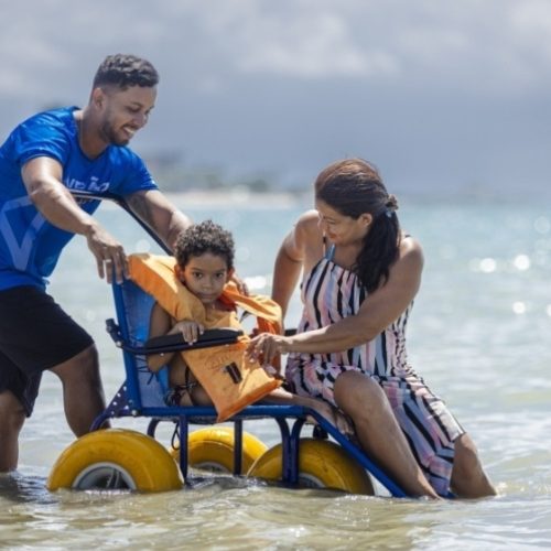 Projeto Praia Acessível começa a integrar pacotes de viagens de agência internacional
