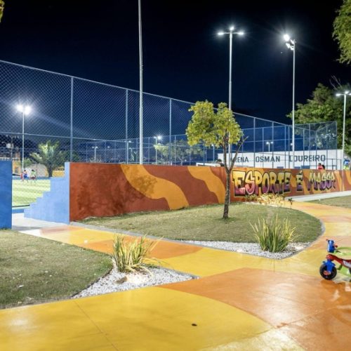 Parque Osman Loureiro, um dos maiores da parte alta de Maceió, transforma rotina dos moradores