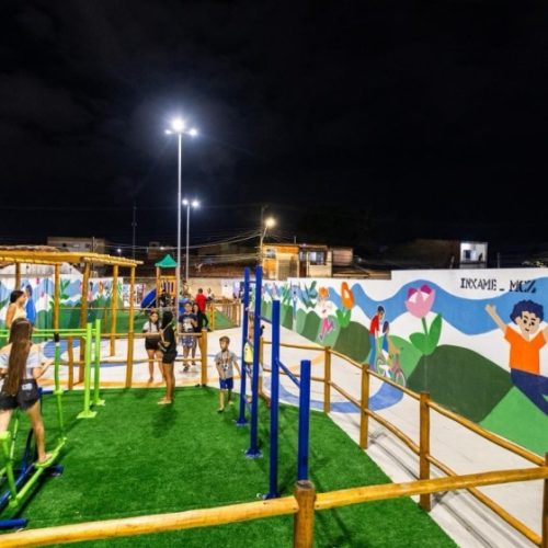 JHC inaugura praça no Novo Mundo e amplia infraestrutura de lazer em Maceió