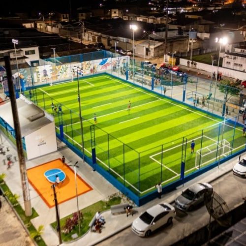Nova Areninha da parte alta de Maceió amplia oportunidades de esporte e lazer no Antares