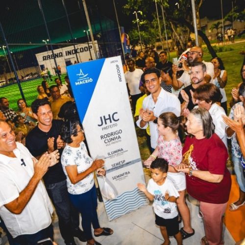 JHC inaugura Praça Inocoop e consolida aplicação histórica de investimentos públicos na parte alta